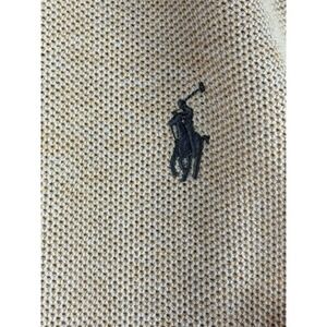 NEW Polo Ralph Lauren 1/4 Zip Beige Men's 2XB Long Sleeve Classic Sweater NWT
